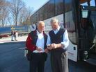 Mittags in Ampass: Walter und Karl